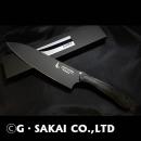 NYAIFE KITCHEN BLK BLADE GYUTO 210mmSERVAL　CATver 