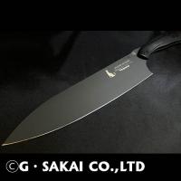 NYAIFE KITCHEN BLK BLADE GYUTO 210mmSERVAL　CATver 