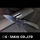 NYAIFE KITCHEN BLUE BLADE GYUTO SERVAL　CATver 