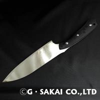 KU KU Damascus mirror finish Gyuto SERVAL CAT ver