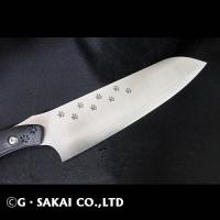 Shiden Issen Super Blue G-10 Santoku CAT ver